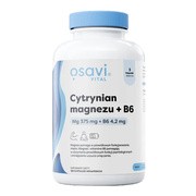 Osavi Cytrynian Magnezu + B6, kapsułki twarde, 180 szt.
