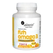Aliness Fish Omega 3 Forte Trójglicerydy, kapsułki miękkie, 60 szt.