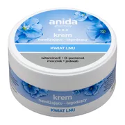 Anida, krem nawilżająco-łagodzący, kwiat lnu, 125 ml