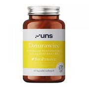 Uns Dziurawiec + Bioperine, kapsułki twarde, 60 szt.