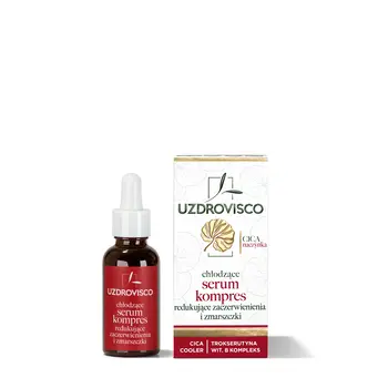 Uzdrovisco Cica naczynka, chłodzące serum kompres przeciw zaczerwienieniom i zmarszczkom, 30 ml