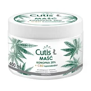 Cutis Ł, maść konopna 20% + CBD, 400 ml