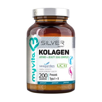 MyVita Silver Kolagen Arthro + Beauty Dual Complex, proszek, 200 g