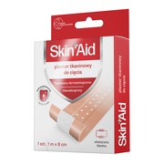 Skin Aid, plaster tkaninowy do cięcia, 8 cm x 1 m, 1 szt.