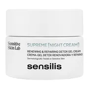 Sensilis Supreme, naprawczy i odmładzający żel-krem na noc, 50 ml