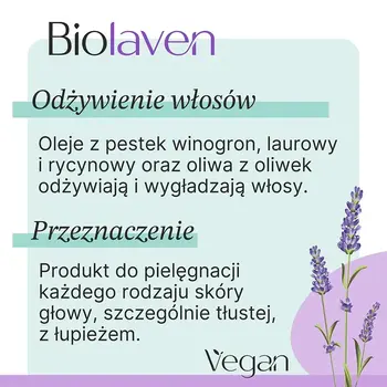Biolaven, peeling do skóry głowy, 155 g