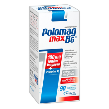 Polomag B6 Max, tabletki, 90 szt.