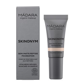 Madara, Skinonym, Półmatowy podkład peptydowy, #20 Ivory, 5 ml