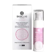 BasicLab Esteticus, serum, regenerujące z ceramidami 1% i kompleksem peptydów 5%, sprężystość i odbudowa, 50 ml
