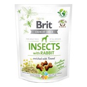 Brit Care Dog Crunchy Cracker Insects & Rabbit, przysmak dla psów z owadami i królikiem, 200 g