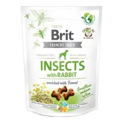 Brit Care Dog Crunchy Cracker Insects & Rabbit, przysmak dla psów z owadami i królikiem, 200 g