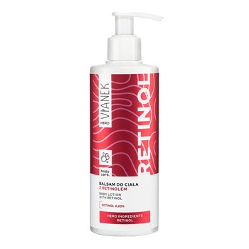Vianek Hero Retinol, balsam do ciała z retinolem, 300 ml