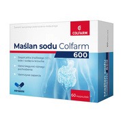 Colfarm, Maślan sodu 600, kapsułki, 60 szt.