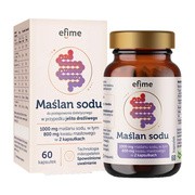 Efime, Maślan sodu, kapsułki, 60 szt.