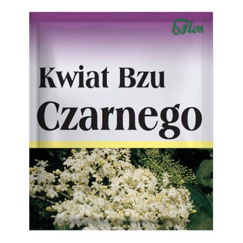 Flos, Bez czarny, kwiat, 50 g
