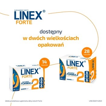 Linex Forte, kapsułki., 28 szt.