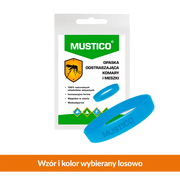 Mustico, opaska odstraszająca komary i meszki, 1 szt.