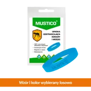 Mustico, opaska odstraszająca komary i meszki, 1 szt.