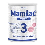 Mamilac Premium 3, produkt w proszku na bazie mleka dla dzieci powyżej 1. roku życia, 400 g