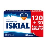 Iskial, kapsułki,150 szt. (120 szt. + 30 szt.)