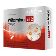 Witamina B12 Activlab Pharma, 500 µg, kapsułki, 30 szt.