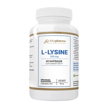 Alto Pharma L-Lysine 500 mg, kapsułki,  60 szt.