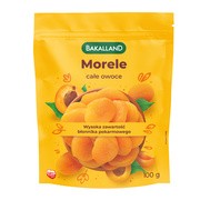 Bakalland, morele, całe owoce, 100 g