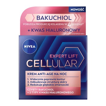 Nivea Cellular Expert Lift, krem Anti-Age na noc, 50 ml