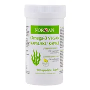Norsan Omega-3 Vegan, kapsułki, 80 szt.