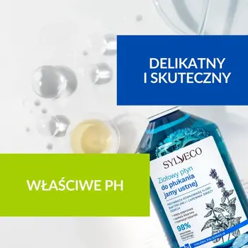 Sylveco, płyn do płukania jamy ustnej, ziołowy, 500 ml