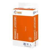 DOZ PRODUCT Rękawice lateksowe, bezpudrowe, rozmiar S, 10 szt.