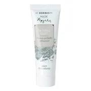Korres, Natural Clay, głęboko oczyszczająca maska do twarzy z glinką, 18 ml