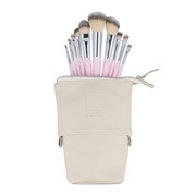Ilu Basic Zestaw 10 pędzli do makijażu + etui, różowy