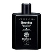 L'Erbolario Ginepro Nero, energetyzujący szampon/żel pod prysznic 2w1, 250 ml