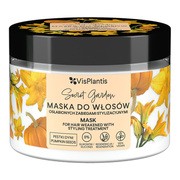 Vis Plantis, maska do włosów osłabionych zabiegami stylizacyjnymi, pestki dyni, pszenica i owies, 300 ml