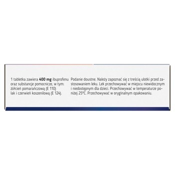 Ibupar forte, 400 mg, tabletki powlekane, 20 szt.