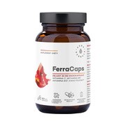 Aura Herbals FerraCaps żelazo 30 mg mikrokapsułki, kapsułki, 60 szt.