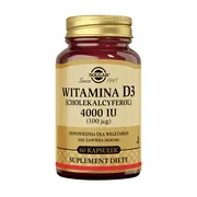 Solgar Witamina D3 4000 IU, kapsułki, 60 szt.