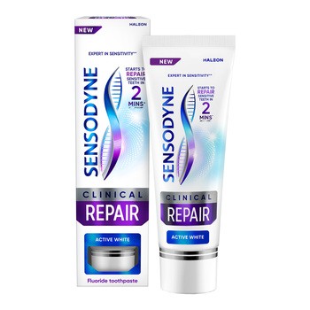 Sensodyne Clinical Repair Active White, pasta do zębów, 75 ml