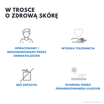 Uriage Bariederm CICA, krem regenerująco-ochronny SPF 50+ z Cu-Zn, 40 ml