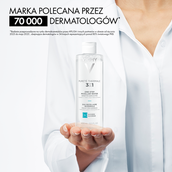 Vichy Purete Thermale, Mineralny płyn micelarny dla skóry wrażliwej, 400 ml