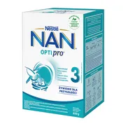 Mleko Nan Optipro 3, mleko modyfikowane po 1. roku życia, proszek, 650 g,  (2 x 325 g)