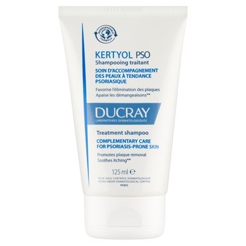 Ducray Kertyol PSO, szampon dla skóry skłonnej do łuszczycy, 125 ml