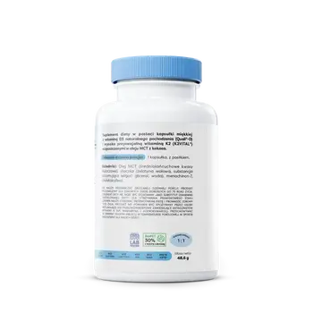 Osavi Witamina D3 + K2, 2000 IU, kapsułki, 120 szt.