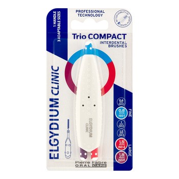 Elgydium Clinic Trio Comp.145, szczoteczki międzyzębowe, 1 szt.
