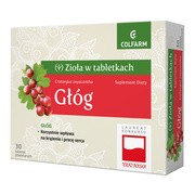 Głóg, tabletki powlekane, 30 szt.