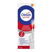 Otrivin Ipra MAX, 0,5 mg+0,6 mg/ml, aerozol do nosa, 10 ml