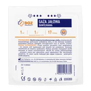 DOZ PRODUCT, gaza jałowa, bawełniana, 17-nitkowa, 1 m2, 1 szt.