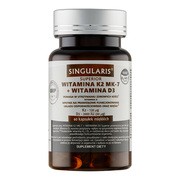 Singularis Witamina K2 MK-7 + D3, kapsułki miękkie, 60 szt.