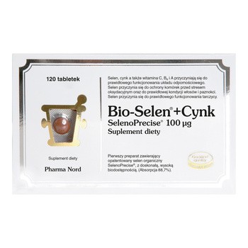 Pharma Nord Bio-Selen + Cynk, tabletki, 120 szt.